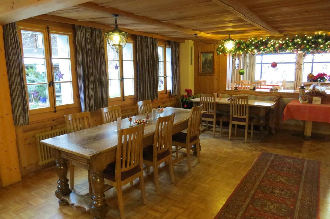 Hotel Restaurant Sternen Guggisberg ภายนอก รูปภาพ
