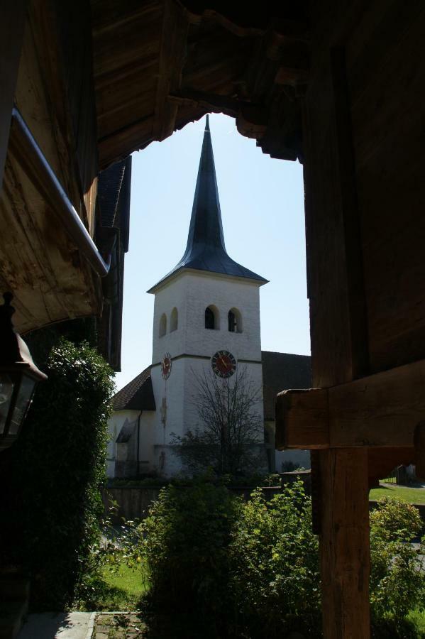 Hotel Restaurant Sternen Guggisberg ภายนอก รูปภาพ